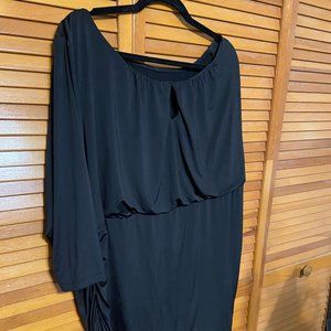 IGIGI “RHONDA” BLACK BLOUSE, SIZE 22/24
